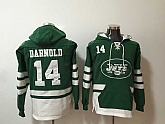 Nike Jets 14 Sam Darnold Green All Stitched Sweatshirt,baseball caps,new era cap wholesale,wholesale hats